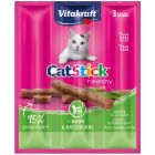 Vitakraft Cat-Stick Mini Kip & KattenGras - 3 stuks