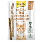 GimCat Sticks Met Kalkoen & Konijn,- 4 stuks