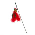 Xmas Happy Pet Sparkle Rendier Met Veren -51 cm 