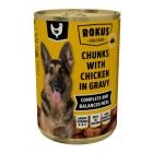 Rokus chunks dog adult chicken 415gr