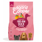 Edgard & Cooper Brokjes Puppy Verse Scharrelkip & Scharreleend Met Banaan, Pompoen - 12 kg 