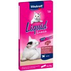 Vitakraft Cat Liquid Snack Leverworst -6  x15 gram
