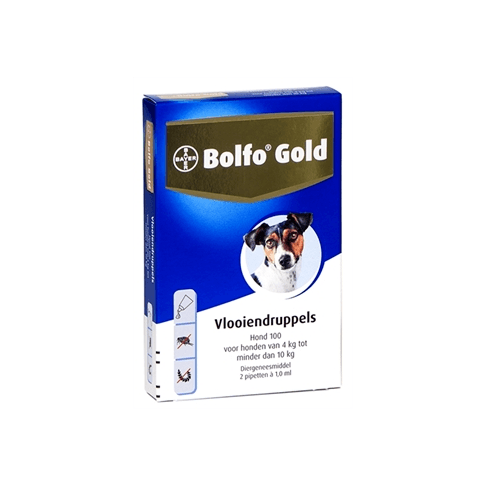vrije tijd Kalmerend Moeras Bolfo Gold Hond 100 4 tot 10 kg Vlooiendruppels-4 pip | Gropet.com
