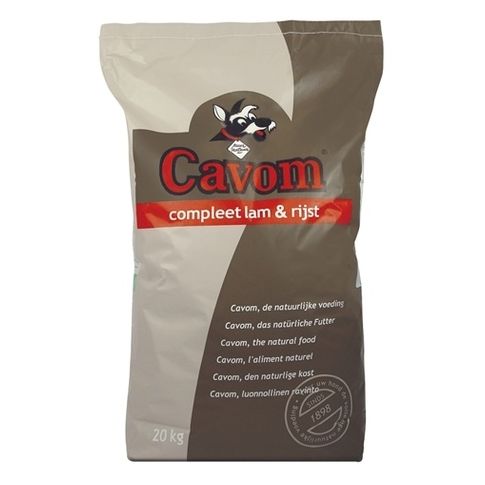 Stof zelfstandig naamwoord Intuïtie Cavom Compleet Lam Rijst 20 kg | Gropet.com