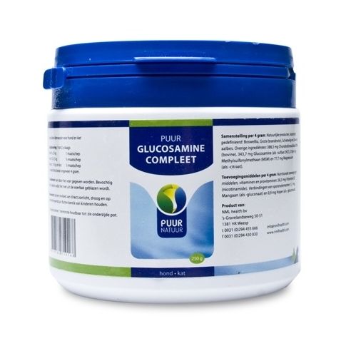 Onrustig Krimpen winter Puur Glucosamine Compleet - 250 gr | Gropet.com