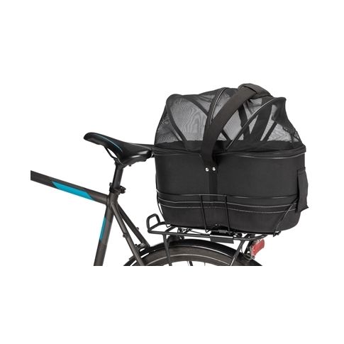 Minimaal Kaal taart trixie fietsmand bagage drager smal zwart 48X29X42 CM
