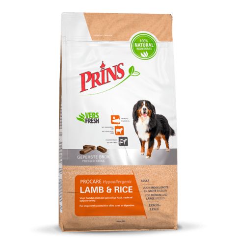 flauw bevestig alstublieft Afscheiden Prins Procare Lamb Rice Hypoallergic 15 kg