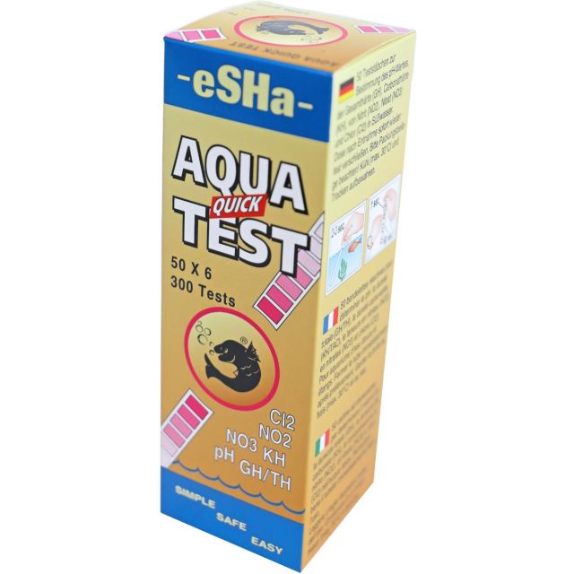 Esha Aqua-quick-test Strips-50 strips