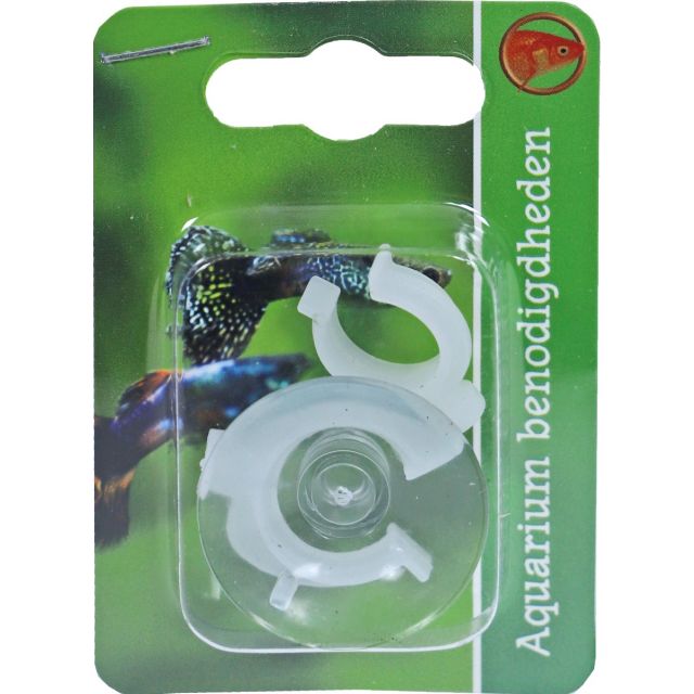 Boon zuignap met 2x klem (12-16+16-22 mm) op blister