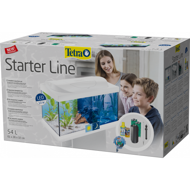 Tetra Starter line - Aquarium  Wit - 61x36x32 cm - 54 L