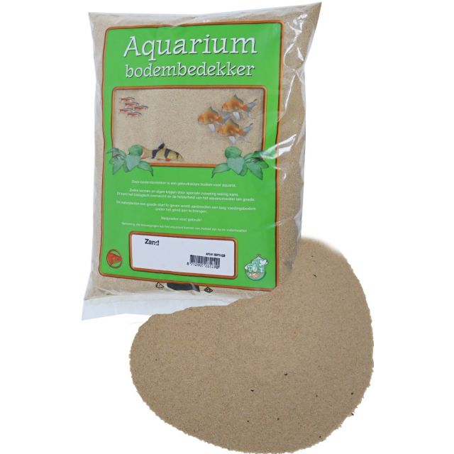Aquarium zand zak -8 kg.