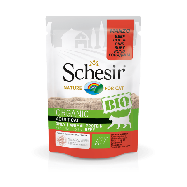 Schesir Cat Bio Beef -85 gram