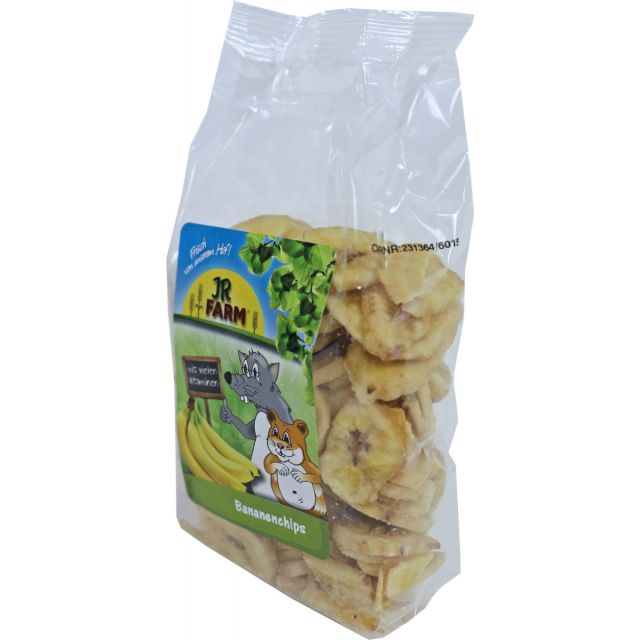 JR Farm Knaagdier Bananenchips - 150 gram
