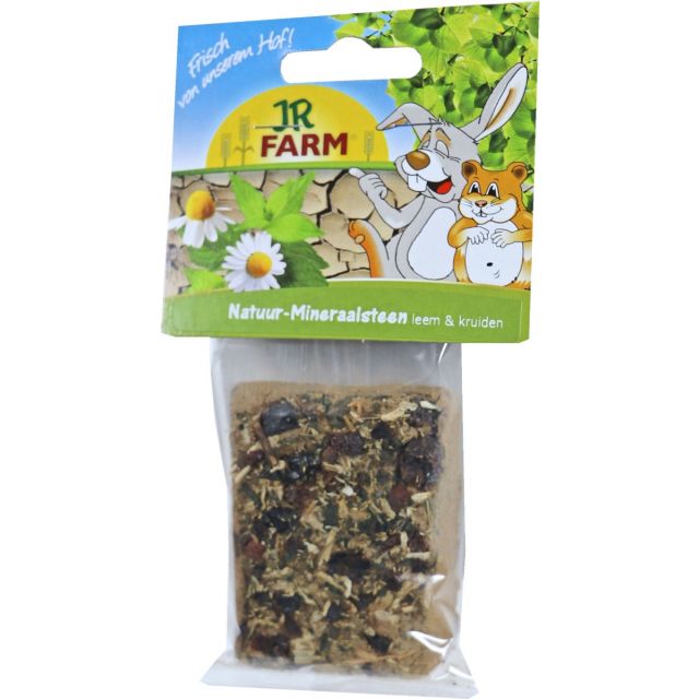 JR Farm Knaagsteen Leem/Kruiden -100 gram