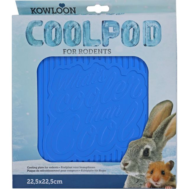 Kowloon Cool Pod Knaagdier Blauw -22.5x22.5 cm    