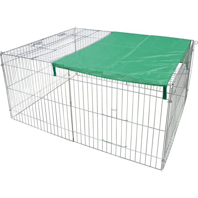 Boon Draadren Met Zonnedoek Verzinkt, 144x116x65 cm