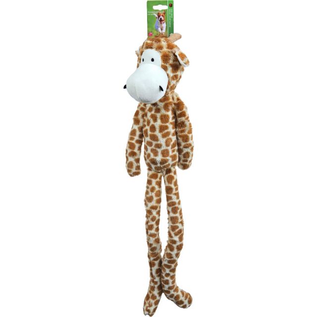 Boon Hondenspeelgoed XXL Giraffe Pluche Met Piep-75 cm 