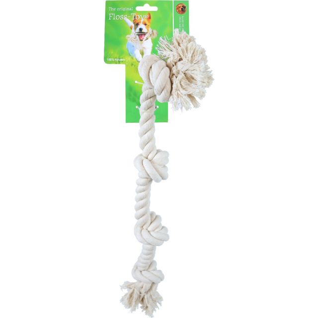 Boon Floss Toy Wit - 4 Knoop 
