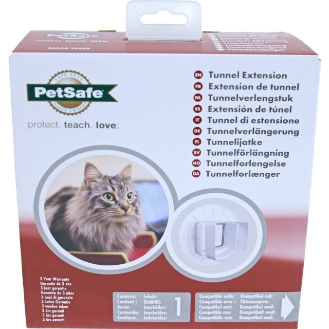 PetSafe Tunnel Voor Kattendeur Microchip, Wit. -PAC54-16248