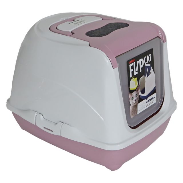 Moderna Kattentoilet Flipcat soft lila 50cm