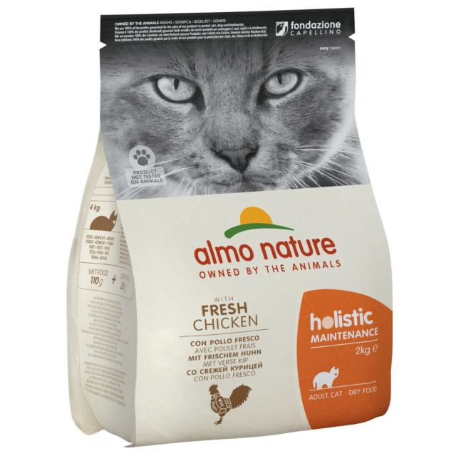 Almo Nature Cat Droog Kip & Rijst - 2 kg