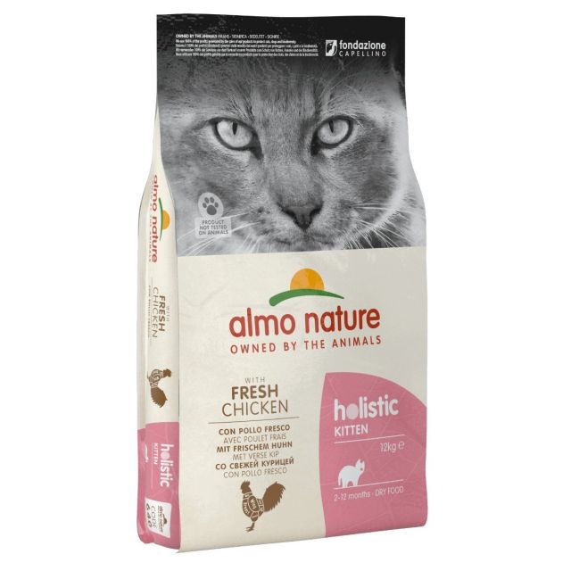 Almo Nature Holistic Cat Kitten Chicken & Rice -12 kg 