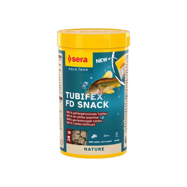 Sera FD Tubifex Snack Nature -250 ml