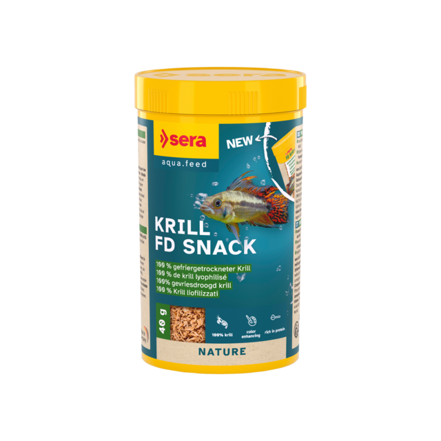 Sera FD Krill Snack Nature -250 ml