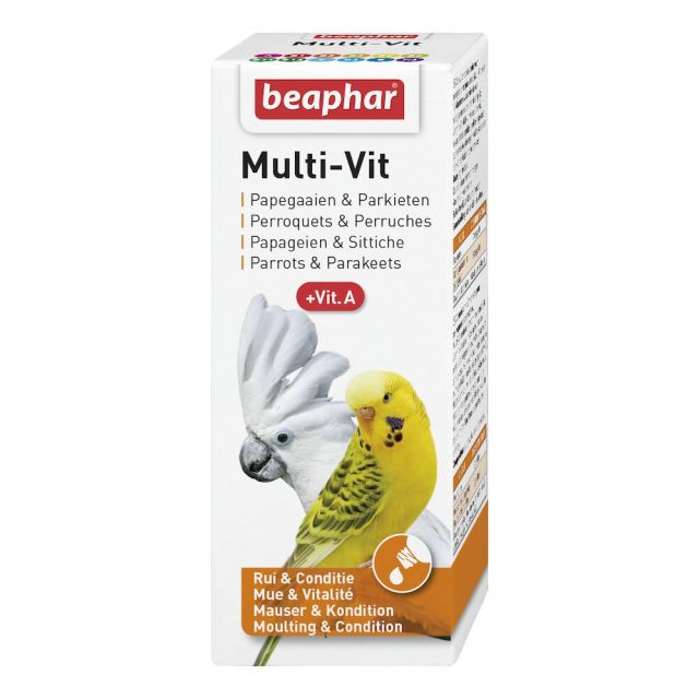 Beaphar Multi-Vitamine Papegaai - 50 ml