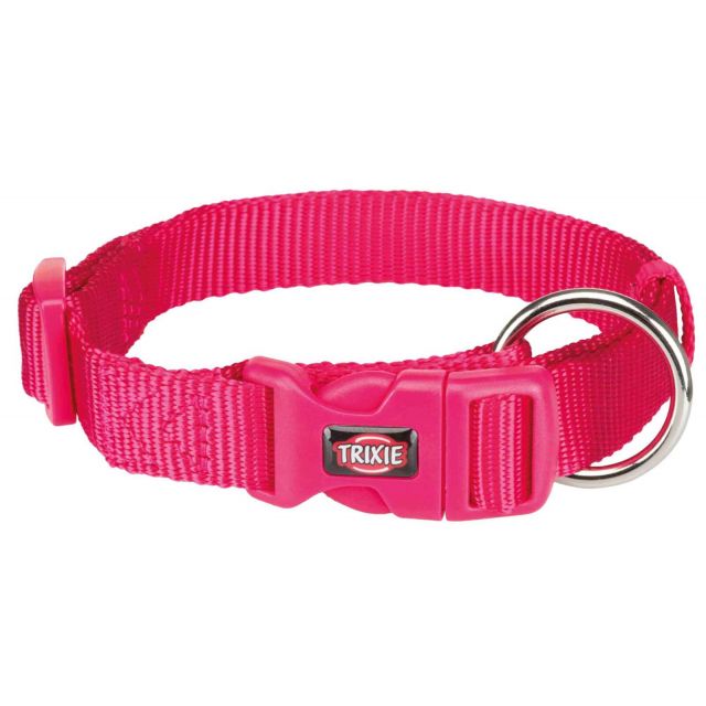 Trixie Premium halsband   M-L - 35–55 cm/20 mm Fuchsia