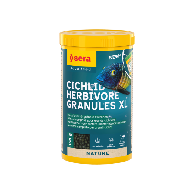 Sera Cichlid Herbivore Granules XL Nature -1000 ml