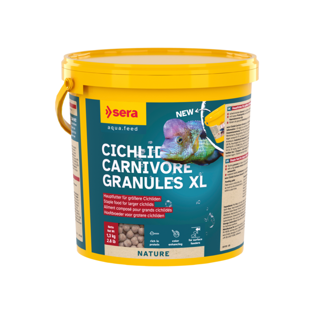 Sera Cichlid Carnivore Granules XL Nature -3800 ml