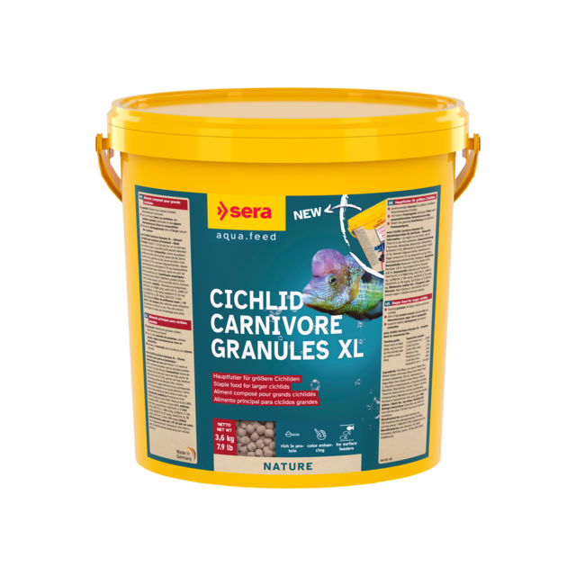 Sera Cichlid Carnivore Granules XL Nature - 3.6 kg 