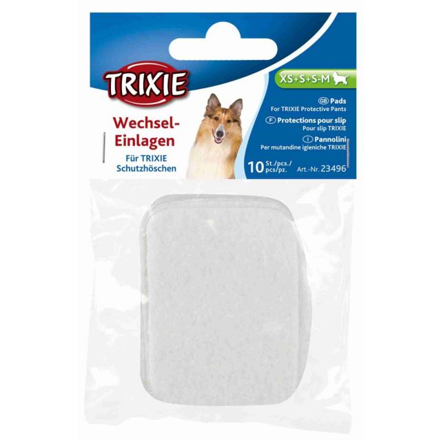 Trixie Inlegkruisjes Voor Beschermbroekjes XS, S, S–M -10 stuks