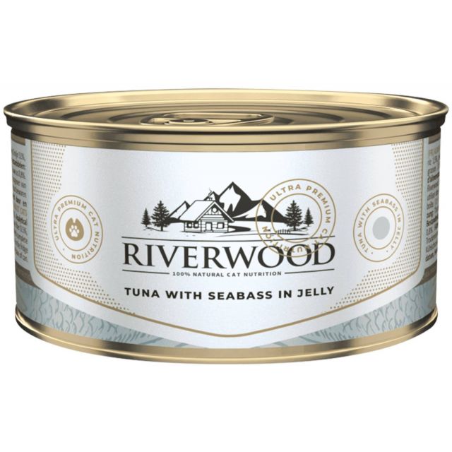 Riverwood Tuna With Seabass in Jelly -85 gram