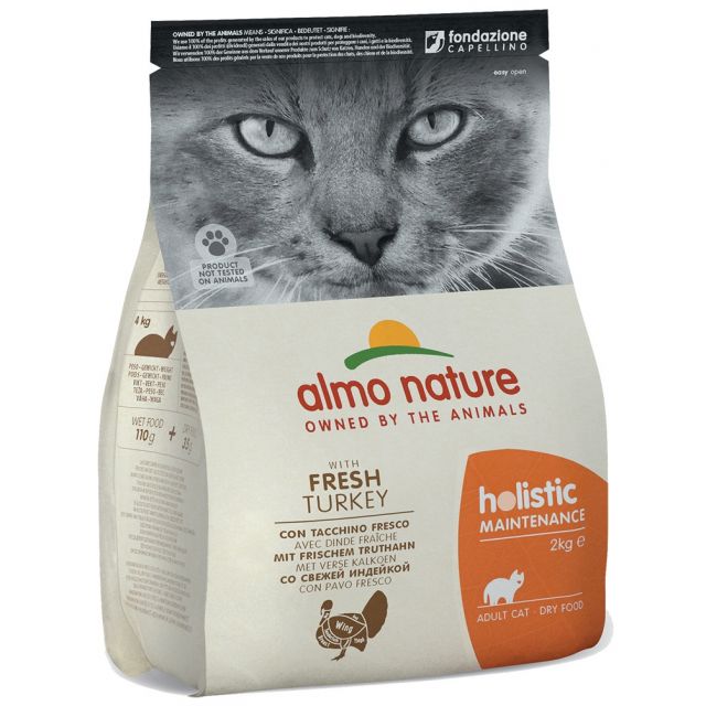 Almo Nature Holistic Cat Kalkoen -2 kg