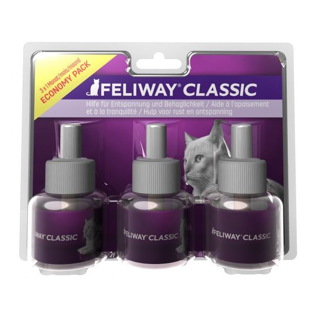 Feliway  Classic Navulling -3-pack -3x48 ml  OP=Op