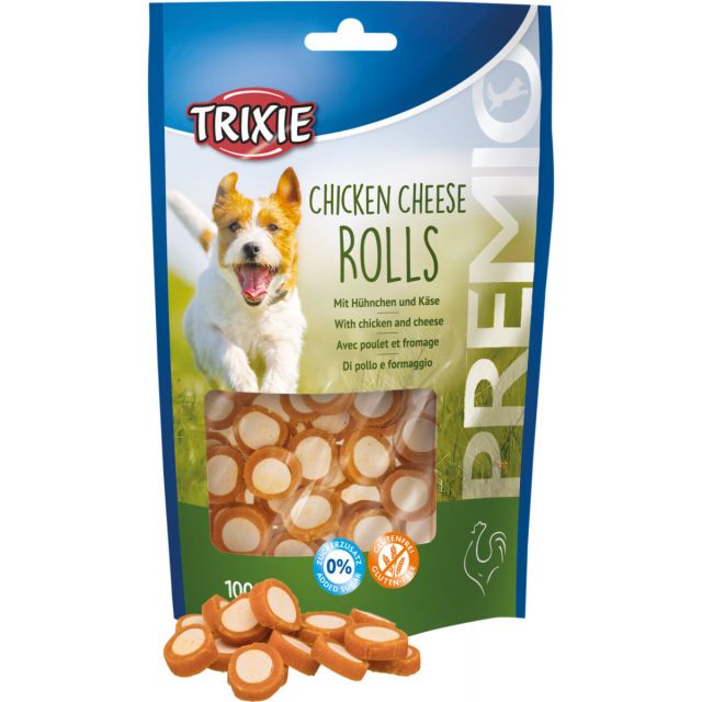 Trixie PREMIO Chicken Chees Rolls -100 gram