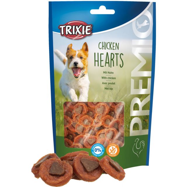 Trixie PREMIO Chicken Hearts Met kip -100 gram