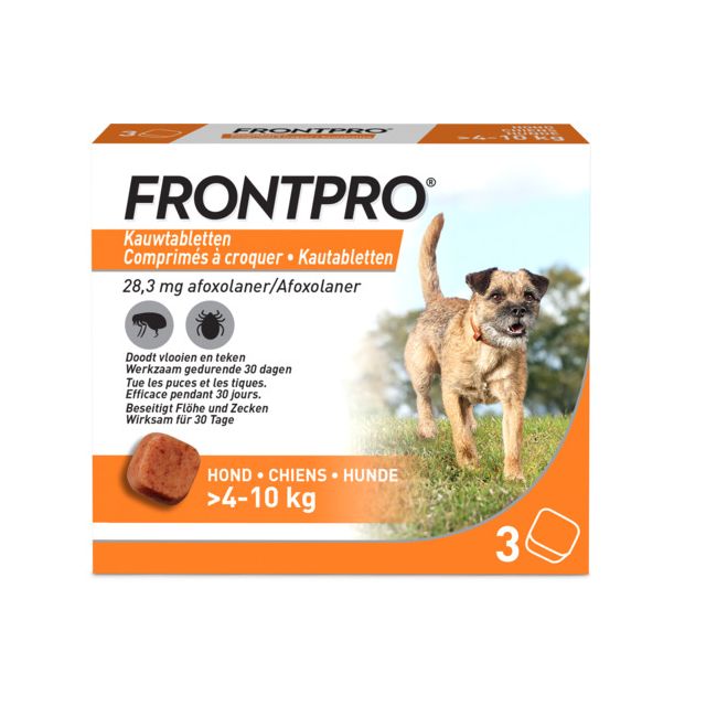 Frontpro Hond Medium >4-10 kg -3tabl