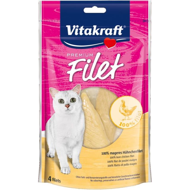 Vitakraft Premium Filet Kip -4 stuks