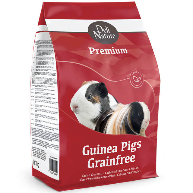 Deli Nature Premium Cavia's  Graanvrij - 3 kg 