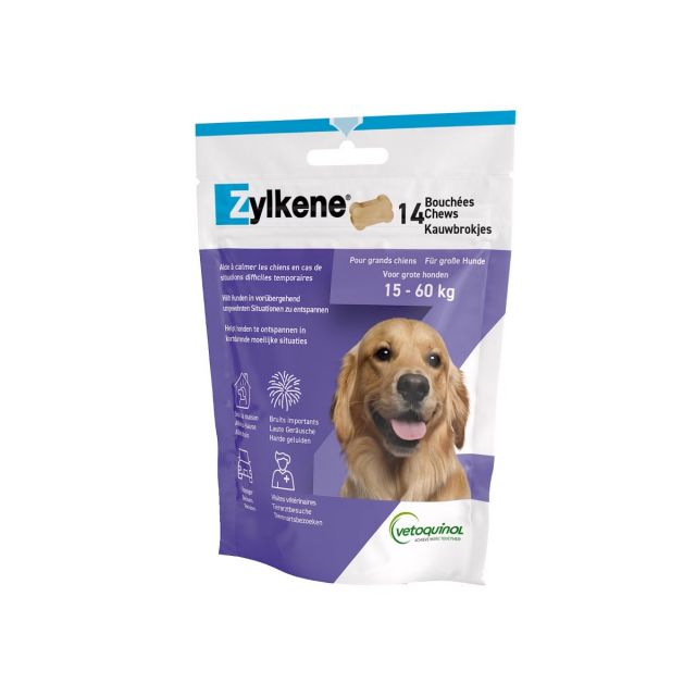 Zylkene Chews Dog Anti Stress (15kg-60kg) 14st