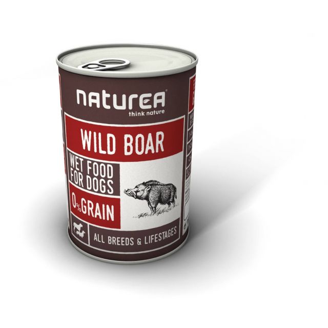 Naturea Wetfod Wild Boar -400 gram