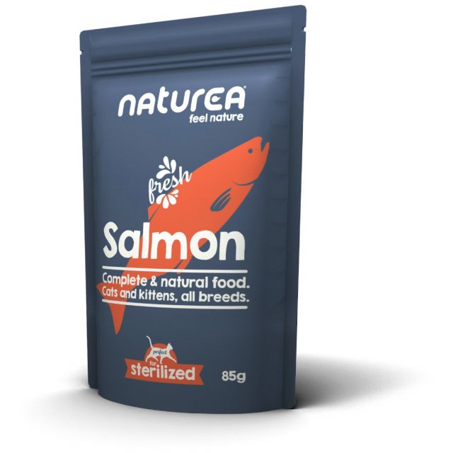 Naturea Cat Wetfood Salmon  -85 gram
