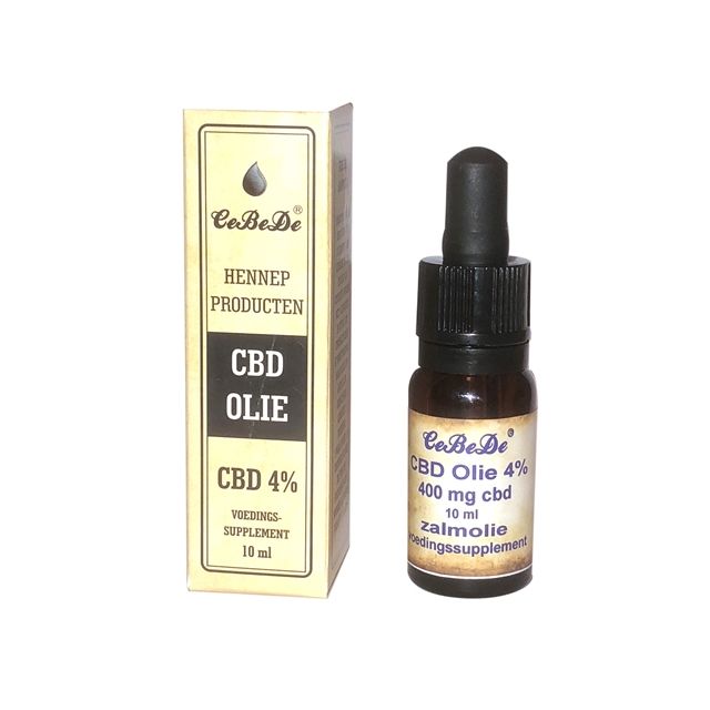 CeBeDe CBD Olie Zalm 4% -10 ml