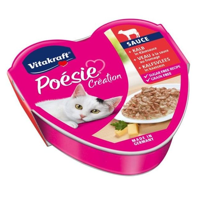 Vitakraft Poesie Creation Kalfsvlees & Kaas -85 gram