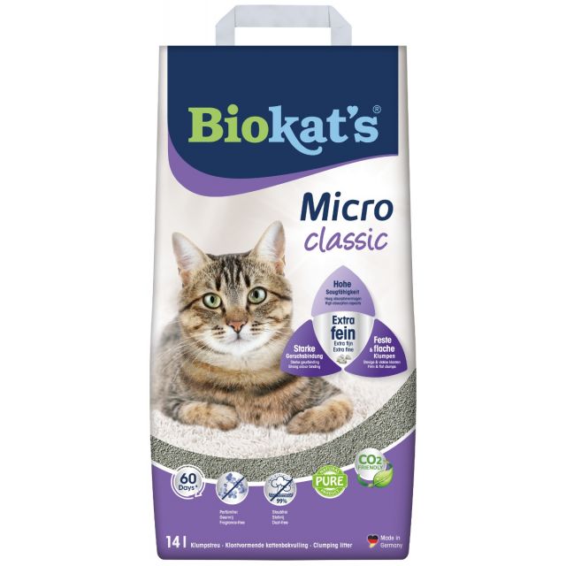 biokat's kattenbakvulling micro classic 14 LTR