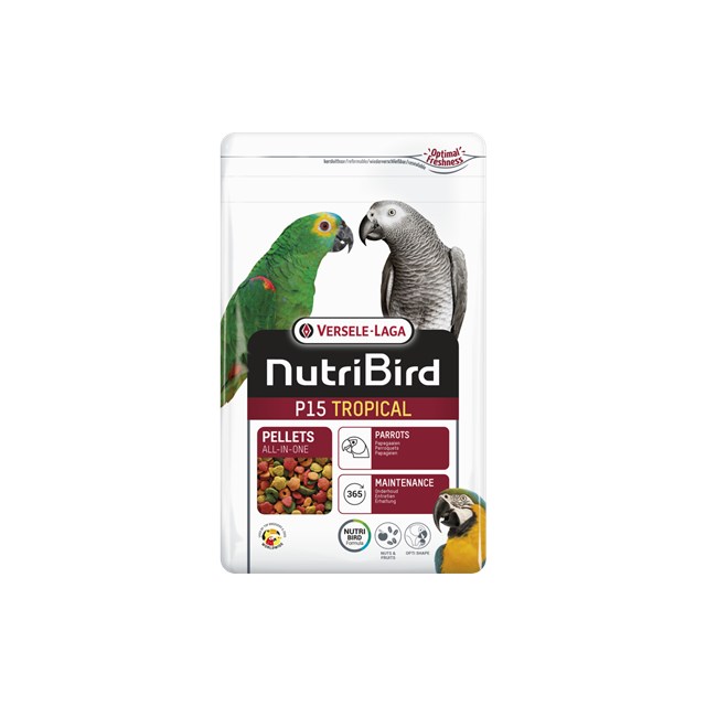 Nutribird P15 Tropical Onderhoudsvoer -1 kg 