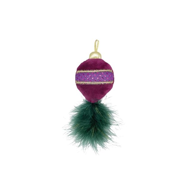 Xmas Happy Pet Gemstone Forest Kert Ornament Met Catnip